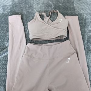 Gymshark Taupe Dreamy Set